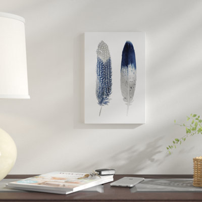" Feather Pair " by Julia Bosco