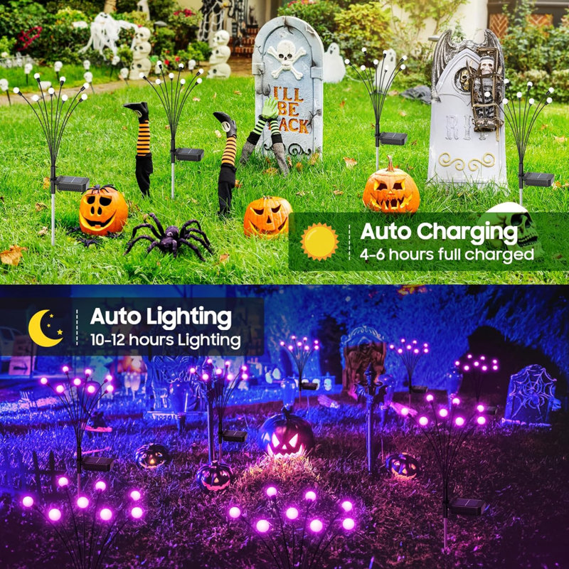 Solar Twinkle Globe Luminary & Pathway Lights
