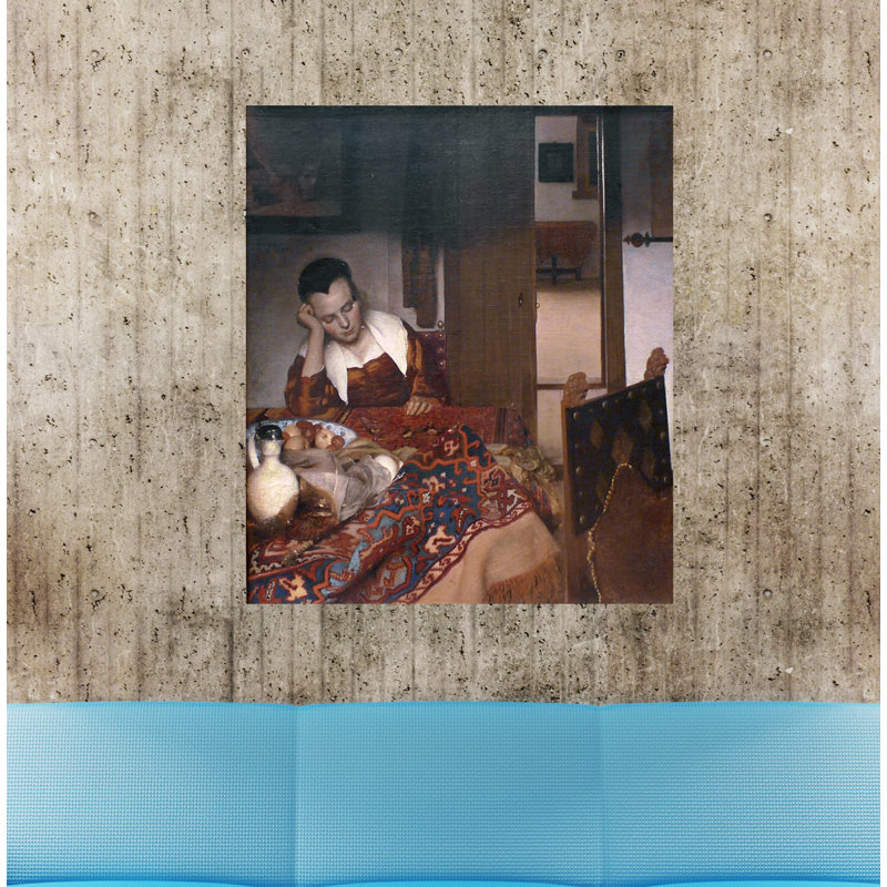Johannes Vermeer - Wrapped Canvas Print, 41cm H x 31cm W