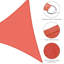 Toile d'ombrage triangulaire Yescom-113472277-113472285