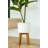 45.75 " H Faux Fiddle Leaf Fig Tree in Ceramic Planter