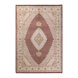 Classic One-of-a-Kind 6'8" X 9'9" Hand Knotted Area Rug