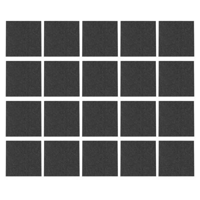 Carreau de tapis adhésif l 20 po x L 20 po Knab