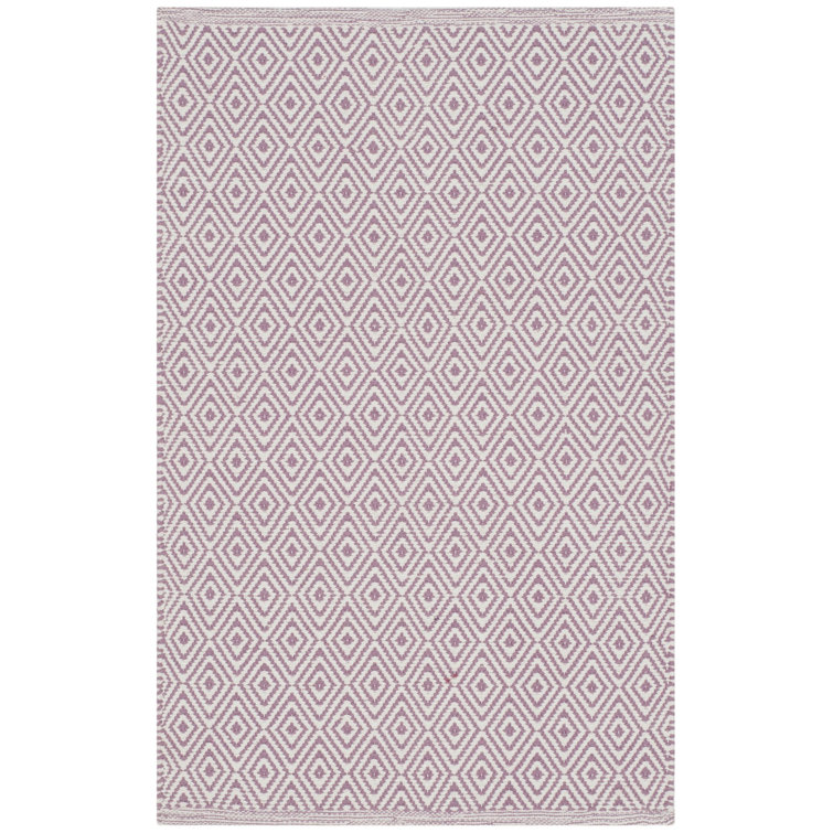 Akihiro Hand Woven Cotton Geometric Rug