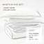 Hampton Double Flange Embroidered Contrast Edge Duvet Cover 3 Pieces Set-101427136-101427135