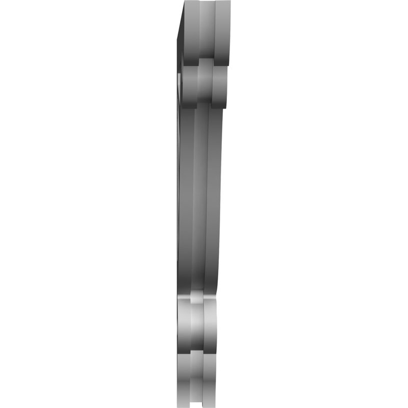 Corbeau en PVC de qualité architecturale Marshall, H 18 po x l 18 po x P 1,875 po
