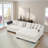 111" Luxury Sectional Couch-735336831