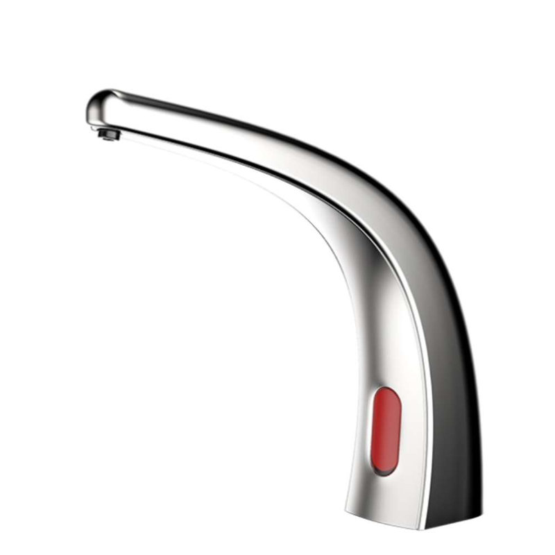 Creteil Chrome Touchless Faucet Soap Dispenser Sleek Hygienic Solution for Your Bathroom