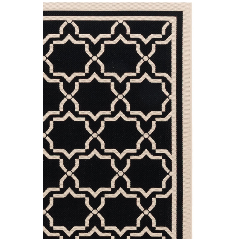 Dirks Performance Geometric Indoor/Outdoor Area Rug, Rectangle 2'7" x 5'