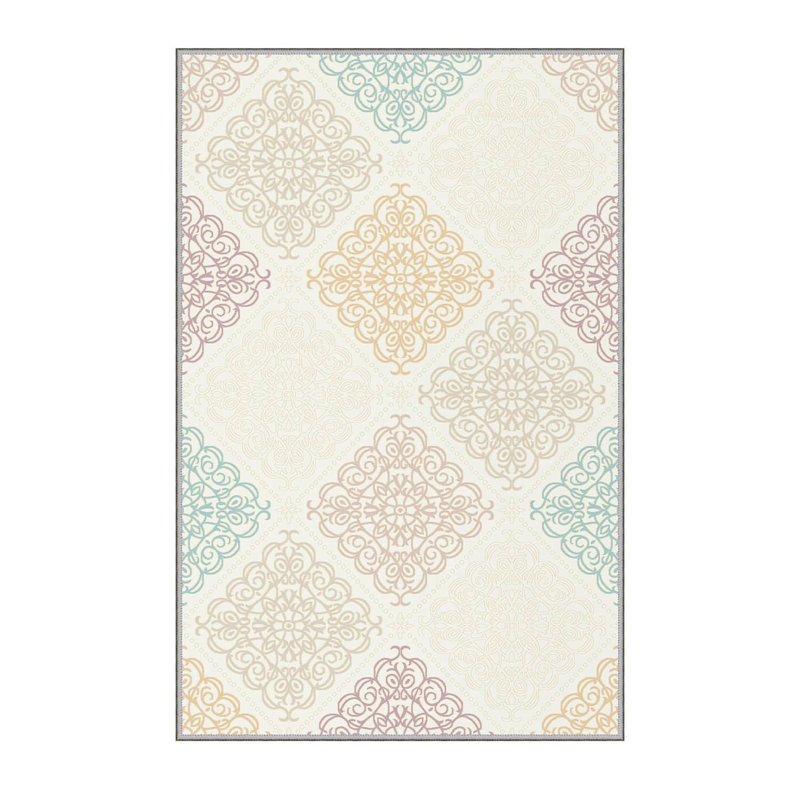 Premium Hall Carpet – 3.3 x 9.8 ft, 100% Polyester, 0.3 in Pile Height | Antibacterial, Non-Slip Underside, Machine Washable | 3D Digital Print Design, Durable & Easy to Clean, Ideal for Home Decor