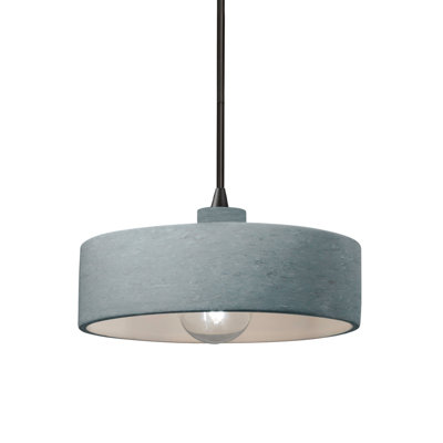 Luminaire suspendu cylindrique à 1 lumière Colgate