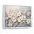 Cadre flottant blanc