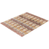 Overdyed One-of-a-Kind 8' 2" X 9' 10" Hand Knotted Area Rug
