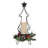 Holiday Metal Tree Candleholder with LED Flame