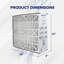 Filtre de purificateur d'air MERV 13-53891041