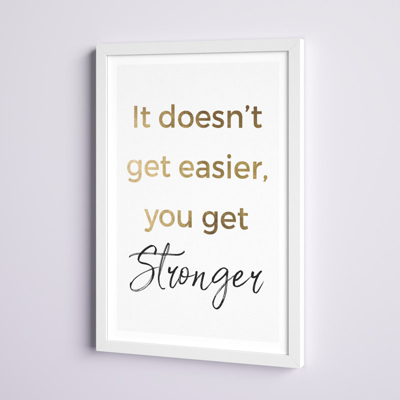 " Stronger "