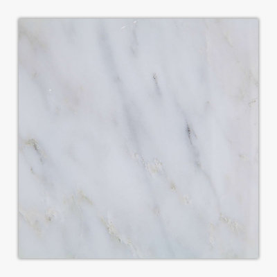 Carreau de marbre et plancher poli 4 po x 4 po Calacatta Bellini