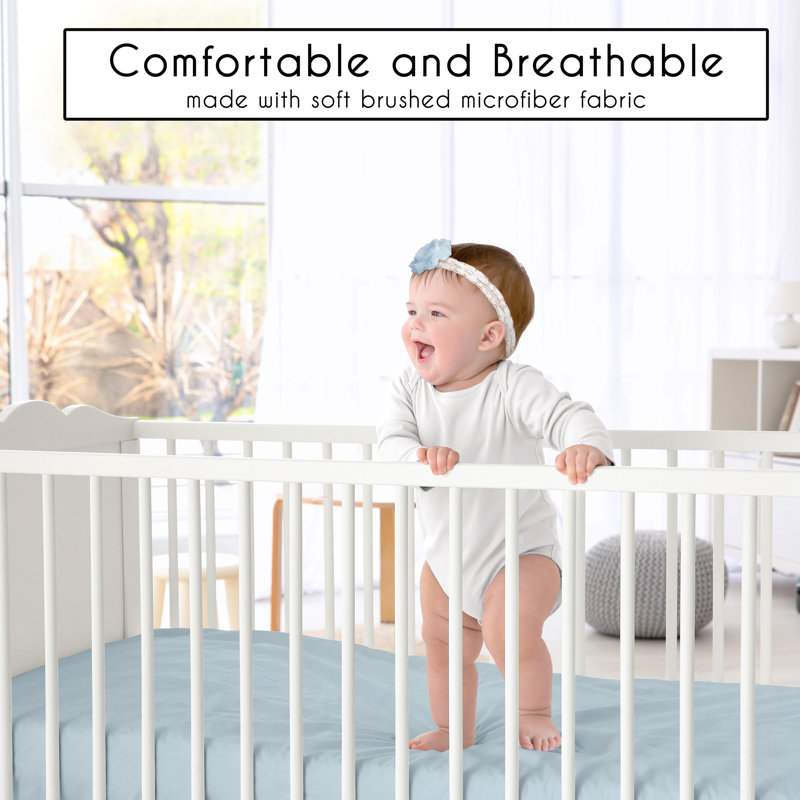 Ocean Seashells 2 Pack Fitted Crib Sheet