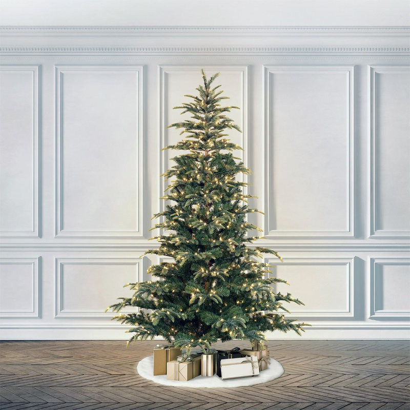 Sapin de Noël artificiel pré-éclairé, 7.5'