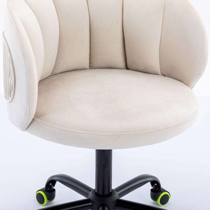Chaise de travail Seule, Blanc cassé