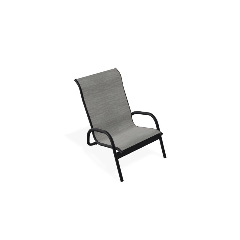 Beach Chair, Textured Black, Sicily