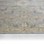 Aritina Hand Knotted Wool Geometric Area Rug in Light Gray/Brown/Beige-609186792