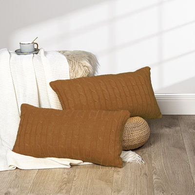 Housse de coussin lombaire