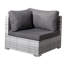 Ensemble de conversation modulaire en rotin de 6 pièces avec coussins Neco DeSoto-31788377
