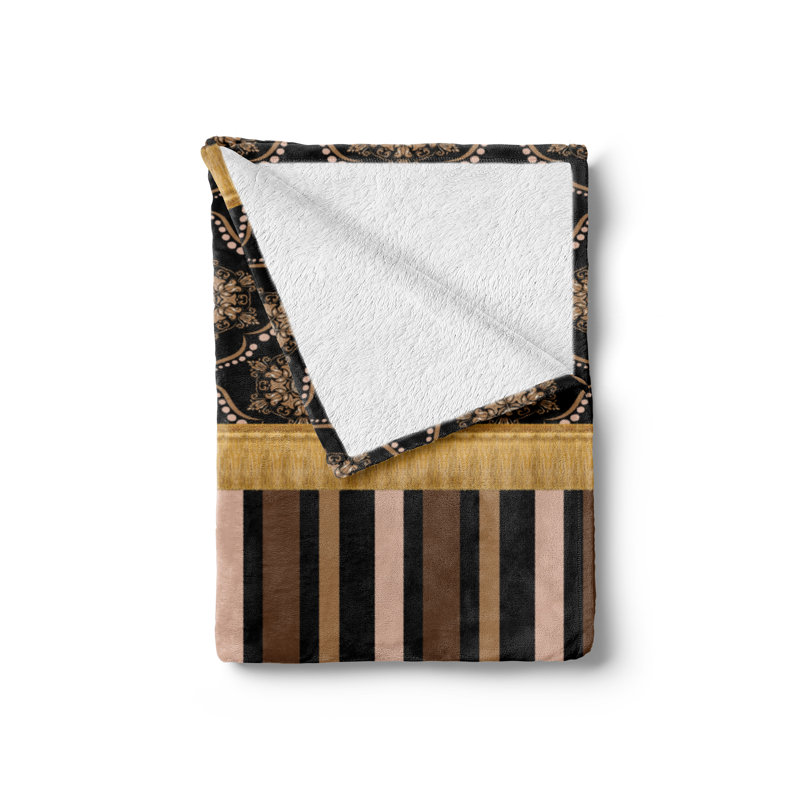 Hand Woven Throw Blanket, 50" x 70"