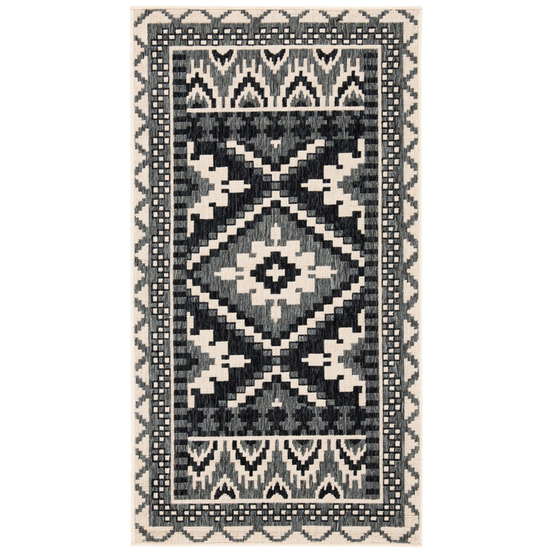 Northpoint Veranda Performance Southwestern Indoor/Outdoor Area Rug, Runner 2'3" x 6'7"