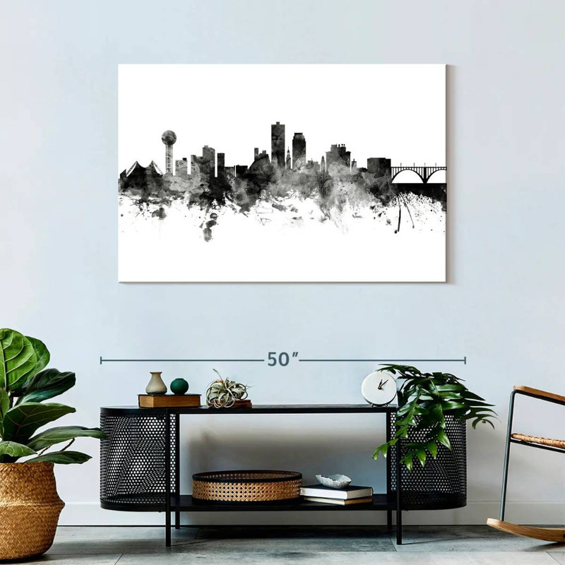 Knoxville, Tennessee Skyline II, H 30 po x l 45 po