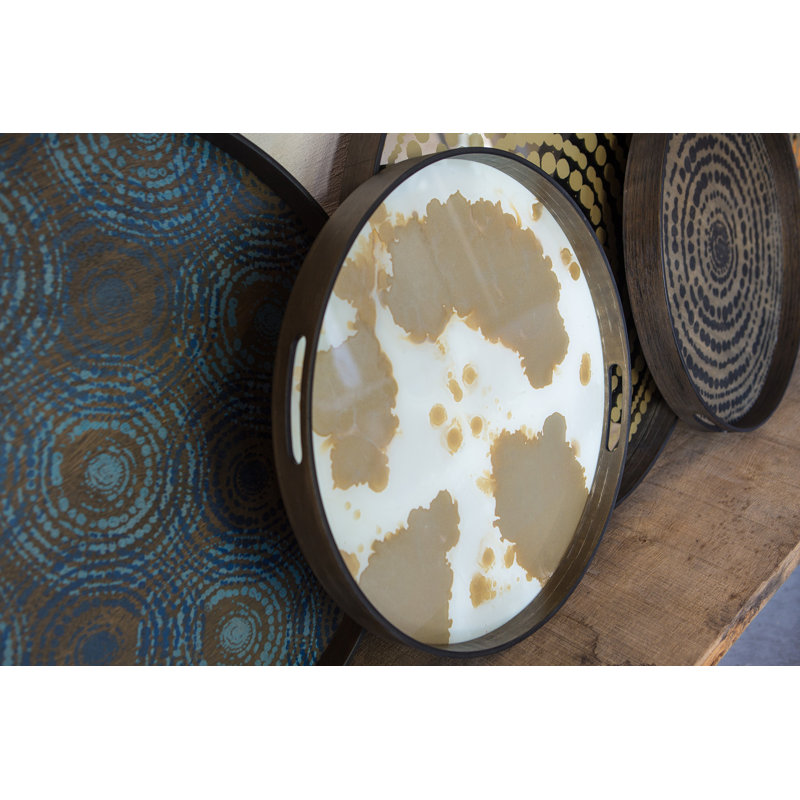 Tribal Quest Wood Decorative Tray