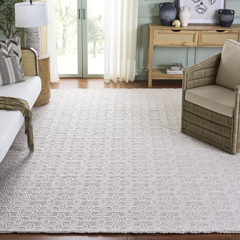 Marbella 330 Hand Woven Performance Geometric Rug, Rectangle 8' x 10'