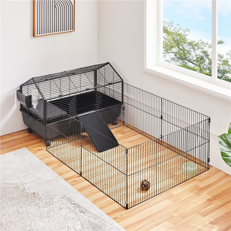 Hornsey Small Animal Portable Cage with Ramp