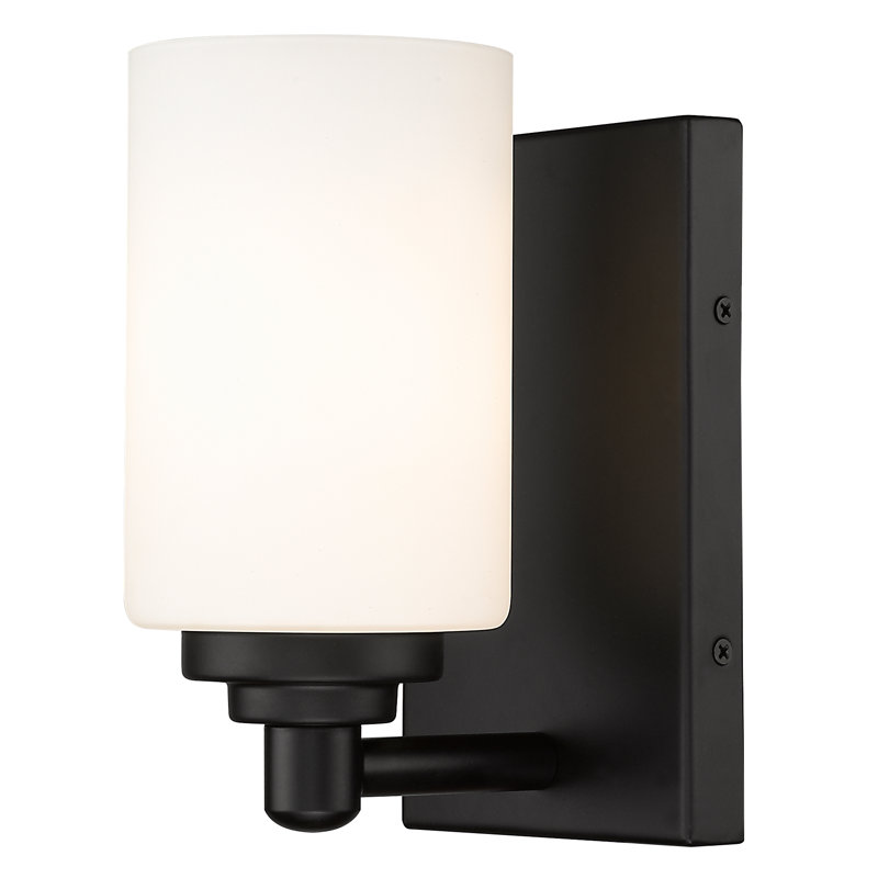 Blakeley Armed Sconce, Matte Black
