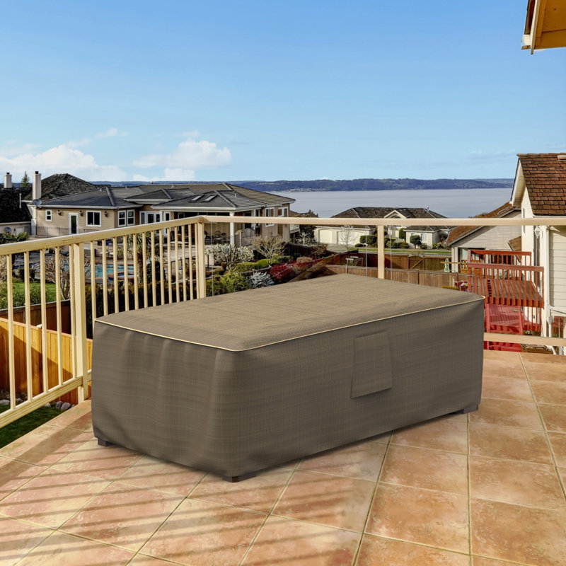 Hillside Patio Table Cover, 18" H x 33" W x 25" D