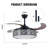 Otisville 42'' Ceiling Fan with LED Lights
