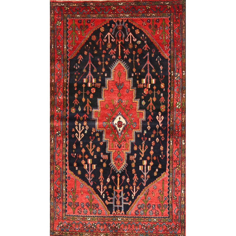 Tapis rouge à motif sud-ouest, Rectangle 4 pi x 6 pi