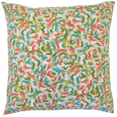 Junayd Graphic Cotton Throw Pillow