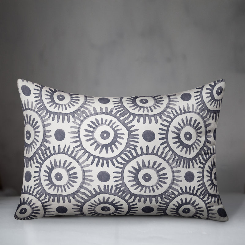 Outdoor Throw Pillow, Blue