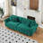 " modern 3-seater flannelette sofa | spring-wrapped cushions | stylish metal feet | 4 throw pillows | living room & bedroom-1476217122
