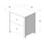Table de chevet 2 tiroirs Setzer-1005993900