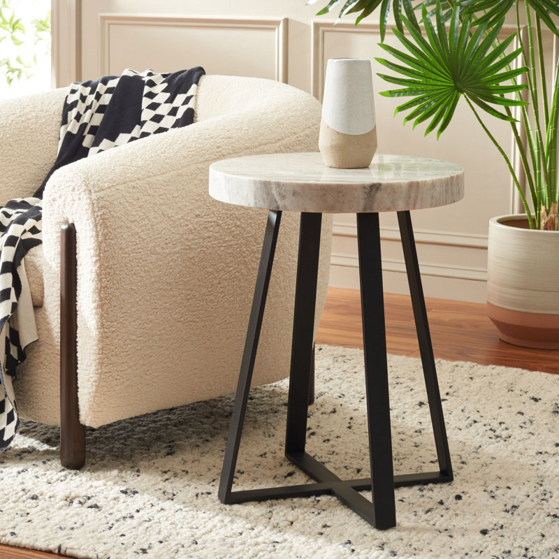 Table de bout Travin, Brun sable