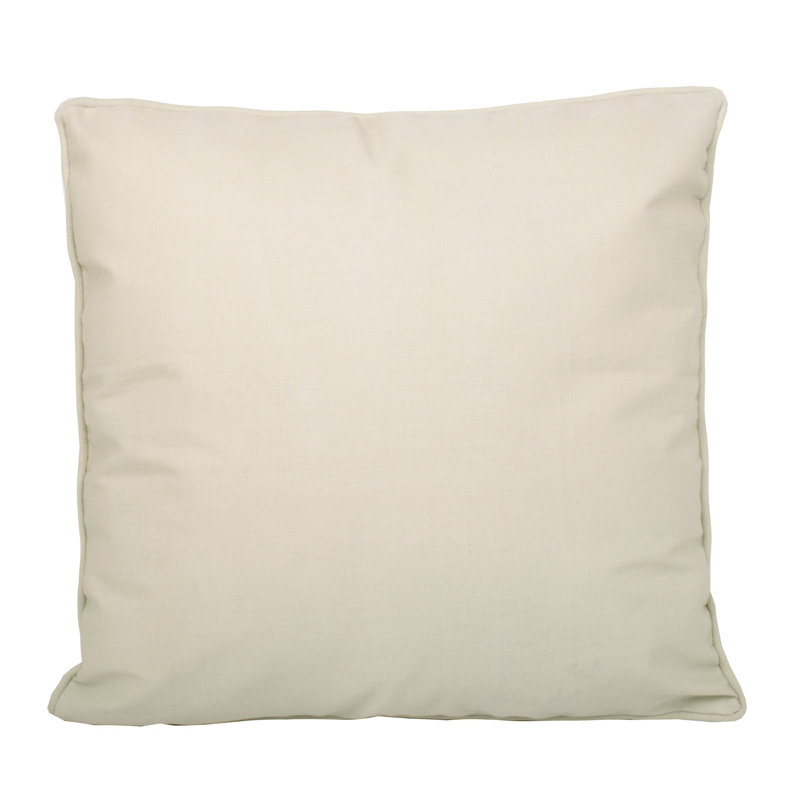 Indoor / Outdoor Square Throw Cushion, Brown