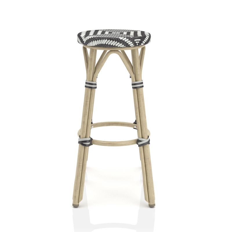 Tabouret de bar Arduino, 30", Brun / Beige