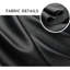 Coussin de canapé modulaire noir en cuir véritable à trois places-112787384-112787385