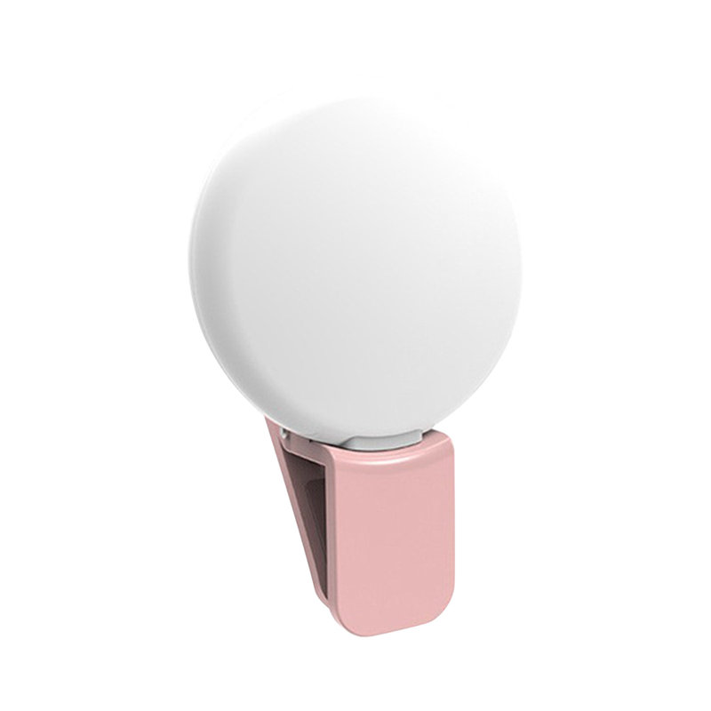 Handheld Portable  Light Mini Charging Mobile Live Streaming Pocket Light, Pink