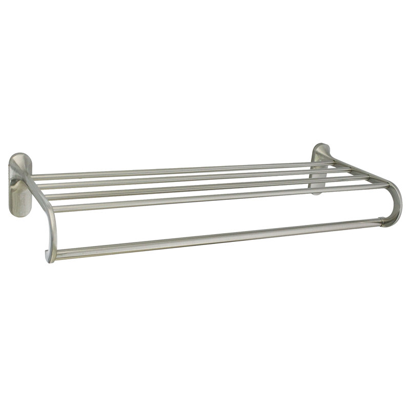 Lollar Metal with Towel Bar, Satin Nickel