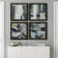 «Close to the Edge I», ensemble de 4 peintures sur toile encadrées-60147977-60147980