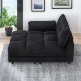 Cozy Lounge Chair Living Room Sofa Corduroy Sofa Bed